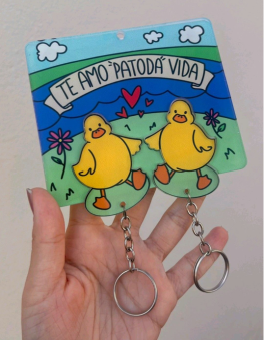 Llavero Magnético de Pareja – MOM