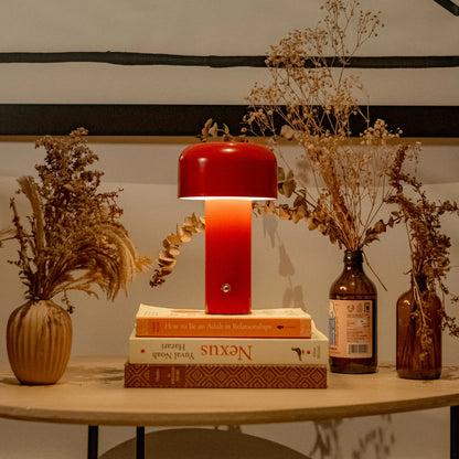 Lámpara LED decorativa con forma de seta vintage